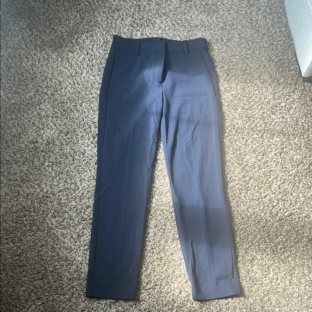 J. Crew Ruby Crop Navy Blue Dress Pants
